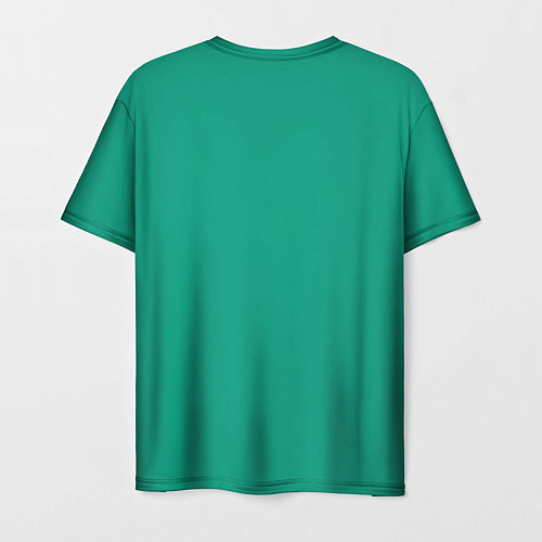 Мужская футболка Смайлы - Шарик / 3D-принт – фото 2