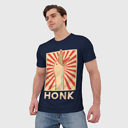Футболка мужская HONK, цвет: 3D-принт — фото 2