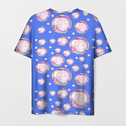 Мужская футболка Мыльные пузыри / 3D-принт – фото 2