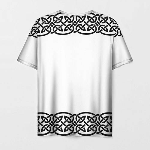 Мужская футболка Вендельский олень чёрный 3D / 3D-принт – фото 2