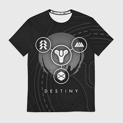 Футболка мужская DESTINY, цвет: 3D-принт