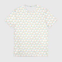 Мужская футболка Четыре элемента паттерн текстура