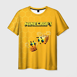 Футболка мужская Minecraft, цвет: 3D-принт