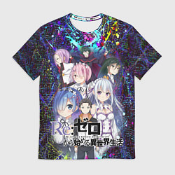 Мужская футболка Re:Zero Жизнь с нуля