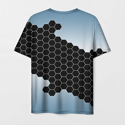 Мужская футболка CYBERPUNK SAMURAI / 3D-принт – фото 2