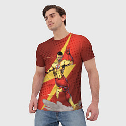 Футболка мужская Kid Flash, цвет: 3D-принт — фото 2