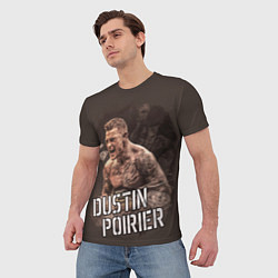 Футболка мужская ДАСТИН ПОРЬЕ, цвет: 3D-принт — фото 2