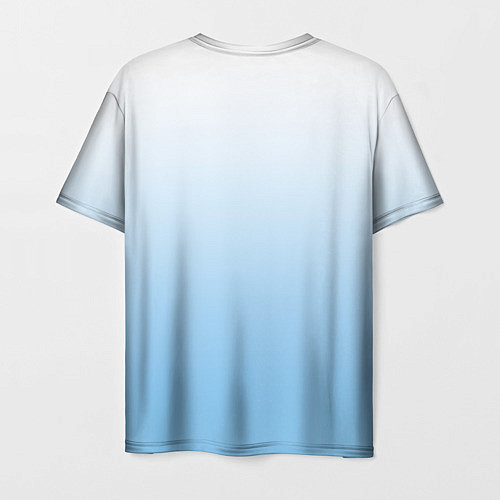 Мужская футболка Совушка на ветке рисунок / 3D-принт – фото 2