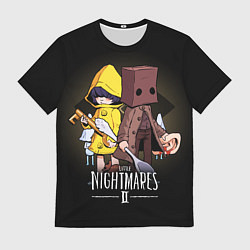 Футболка мужская LITTLE NIGHTMARES 2, цвет: 3D-принт