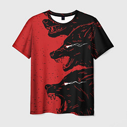Футболка мужская Evil Wolves, цвет: 3D-принт