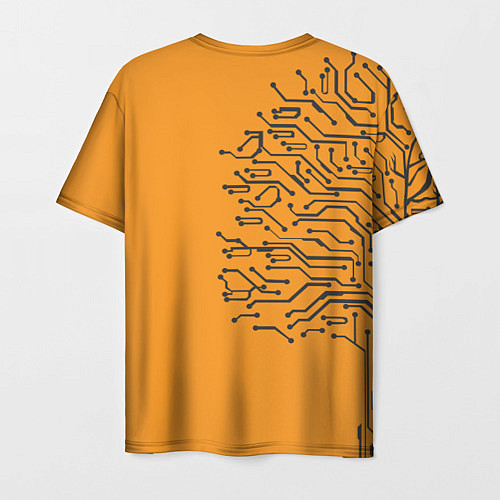 Мужская футболка BITCOIN TREE БИТКОИН Z / 3D-принт – фото 2