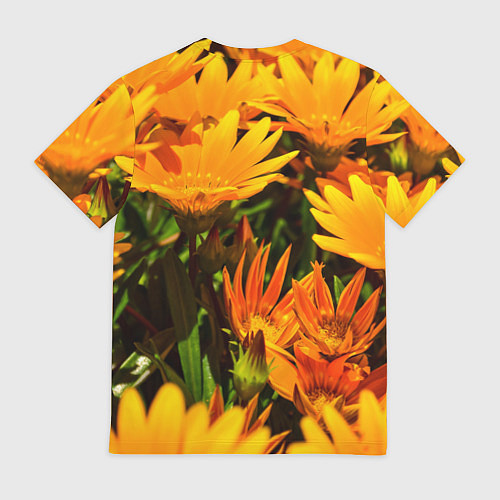 Мужская футболка Желтый цвет весны / 3D-принт – фото 2