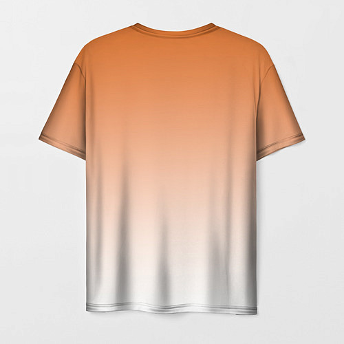 Мужская футболка Лис и лисенок / 3D-принт – фото 2
