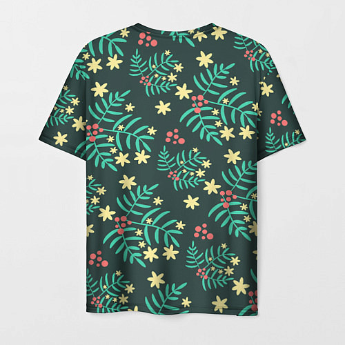 Мужская футболка Рябина / 3D-принт – фото 2