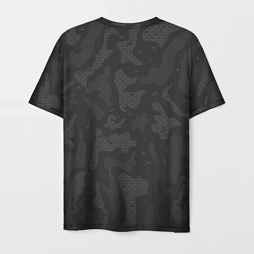 Мужская футболка Камуфляж для рыбака / 3D-принт – фото 2
