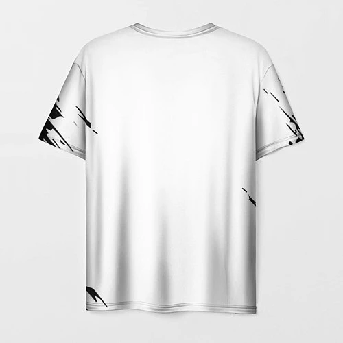 Мужская футболка Черный клеывер аниме / 3D-принт – фото 2
