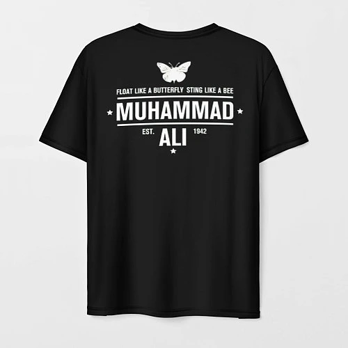 Мужская футболка Muhammad Ali / 3D-принт – фото 2