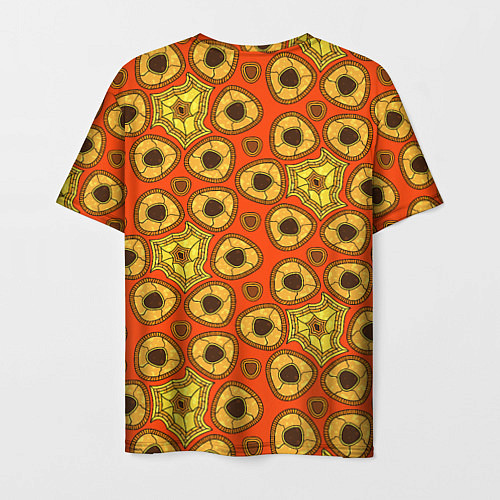 Мужская футболка Древний африканский узор / 3D-принт – фото 2