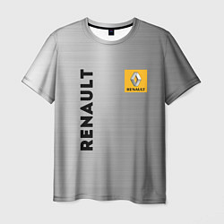 Футболка мужская Renault Сталь, цвет: 3D-принт