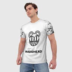 Футболка мужская Radiohead, цвет: 3D-принт — фото 2