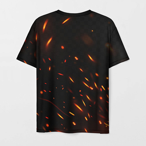 Мужская футболка Dragon Огненный дракон / 3D-принт – фото 2