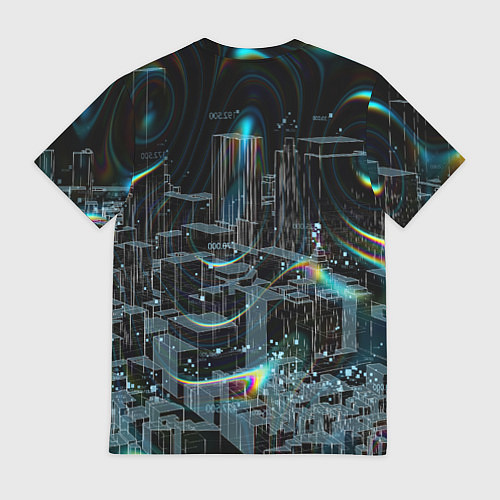 Мужская футболка Симуляция / 3D-принт – фото 2