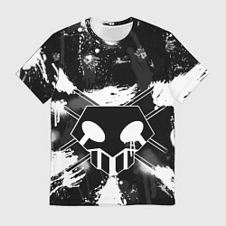 Мужская футболка БЛИЧ ШИНИГАМИ ЛОГО НА СПИНЕ