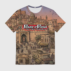 Мужская футболка Prince of Persia 2 трона