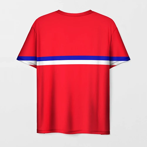 Мужская футболка Сборная Сербии / 3D-принт – фото 2