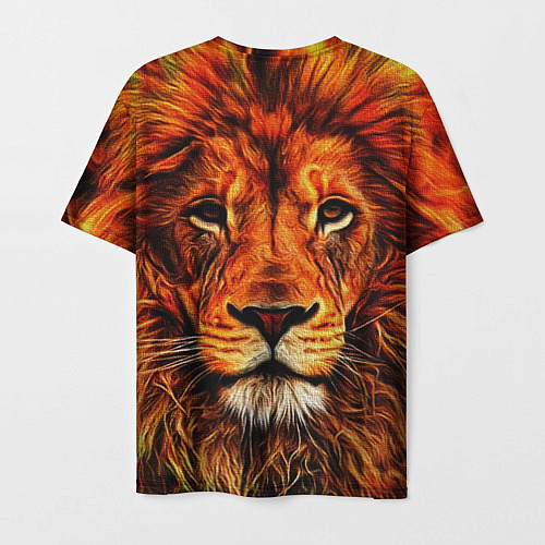 Мужская футболка LION / 3D-принт – фото 2