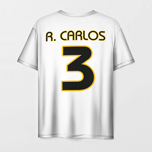 Мужская футболка Р Карлос футболка Реала / 3D-принт – фото 2