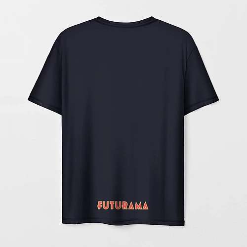 Мужская футболка Back to Futurama / 3D-принт – фото 2
