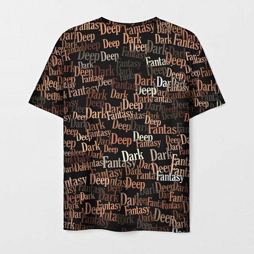 Мужская футболка Deep Dark Fantasy / 3D-принт – фото 2