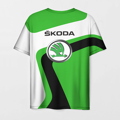 Мужская футболка Skoda / 3D-принт – фото 2