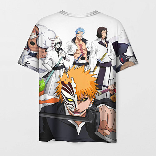 Мужская футболка Bleach главные герои / 3D-принт – фото 2