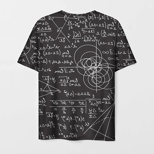 Мужская футболка Алгебра и Геометрия / 3D-принт – фото 2