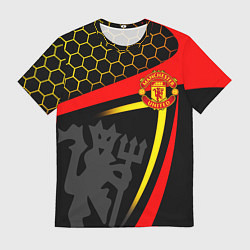 Футболка мужская МАНЧЕСТЕР MANCHESTER SPORT, цвет: 3D-принт