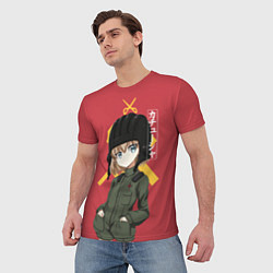 Футболка мужская Катюша, цвет: 3D-принт — фото 2