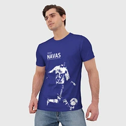Футболка мужская Хесус Навас, цвет: 3D-принт — фото 2