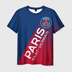 Футболка мужская ФК ПСЖ PARIS SAINT GERMAIN, цвет: 3D-принт