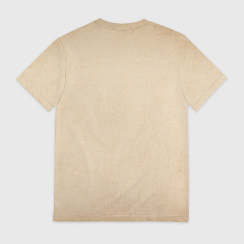 Мужская футболка Сотворение Адама - гранж / 3D-принт – фото 2