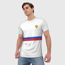 Футболка мужская Форма сборной России, цвет: 3D-принт — фото 2