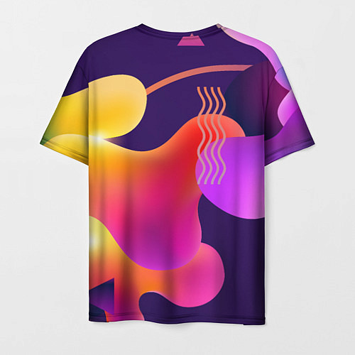 Мужская футболка Rainbow T-Shirt / 3D-принт – фото 2