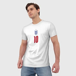 Футболка мужская Стерлинг форма Англия, цвет: 3D-принт — фото 2