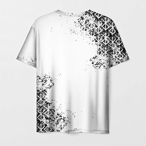 Мужская футболка БЕРСЕРК logo чб / 3D-принт – фото 2