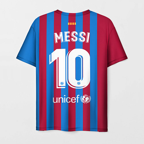 Мужская футболка Месси Барселона 20212022 / 3D-принт – фото 2
