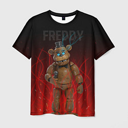 Футболка мужская FNAF FREDDY, цвет: 3D-принт