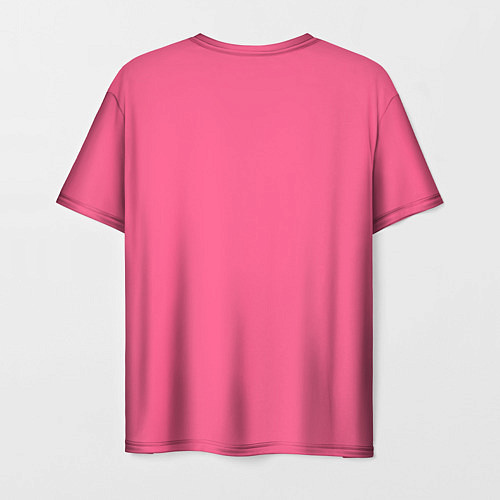 Мужская футболка Slayers on pink / 3D-принт – фото 2