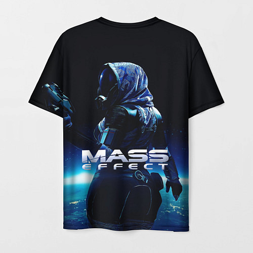 Мужская футболка MASS EFFECT ТАЛИ ЗОРА / 3D-принт – фото 2