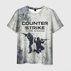 Футболка мужская COUNTER TERRORIST CS GO Z, цвет: 3D-принт